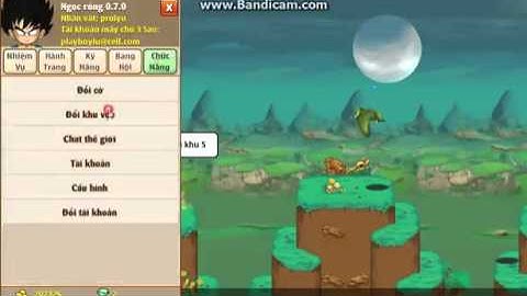 Cách hack bug vàng trong Ngọc rồng online