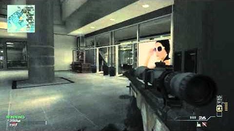 Mw3 quick scoping 1v1