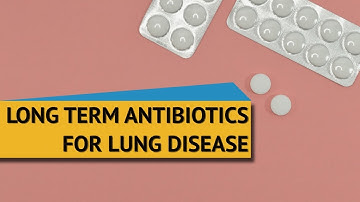 Can you use antibiotics long term for chronic respiratory disease?