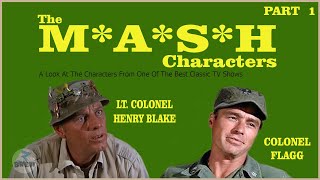 M*A*S*H Characters, Part 1