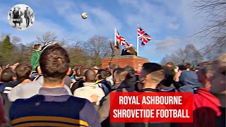 Ashbournes Royal Shrovetide Football  - the world's biggest football match.