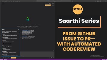 Saarthi Series | Step 4: From GitHub Issue to Pull Request | With Automated Code Review