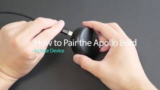 1. Apollo Bold TrueWireless™ Stereo Plus Hybrid ANC Earbuds: How to Pair for the First Time