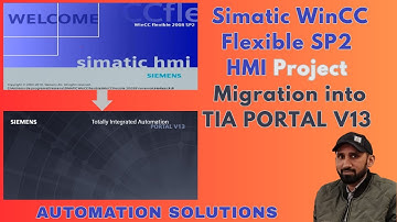 WinCC Flexible HMI Project to TIA Portal V13 Migration