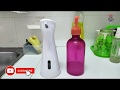 รีวิว เครื่องจ่ายแอลกอฮอล์ เครื่องจ่ายสบู่เหลว อัตโนมัติ อินฟราเรด สั่งเองใต้คลิปน่ะคับ