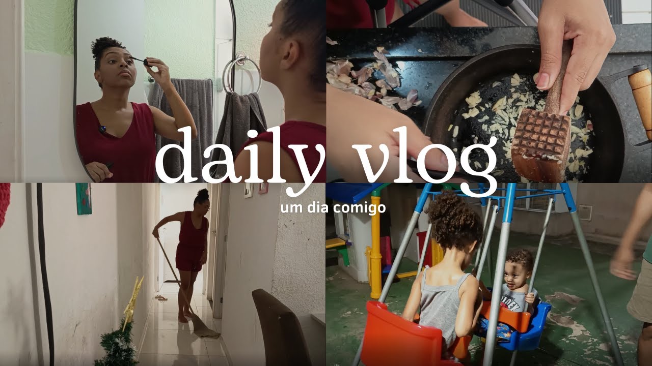 Rotina mãe de 3 e dona de casa, fazendo almoço, organizando o lar, arrume-se comigo...