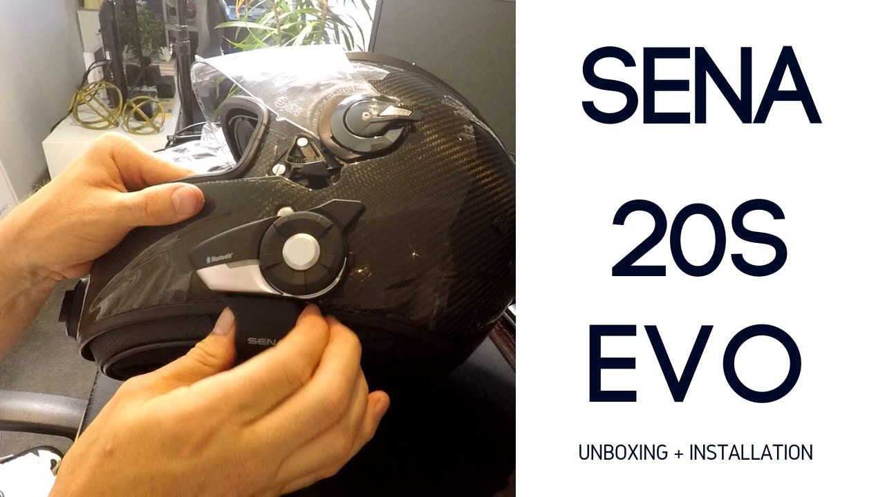 How To Guide: Sena 20S EVO Unboxing & Installation Shark Explore-r