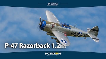E-flite P-47 Razorback 1.2m (Updated and Upgraded for 2023!)