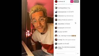 Dan Smith performing 'Alchemy' on Instagram Live