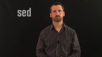 Editing Files With Sed