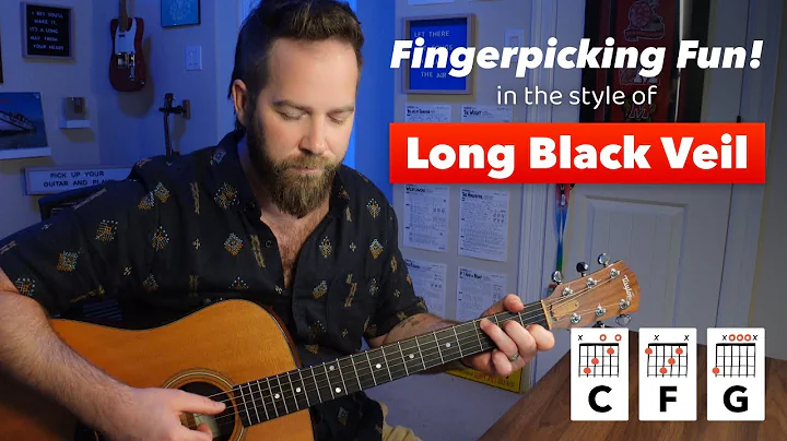 Fingerstyle Fun in the style of Long Black Veil (u...