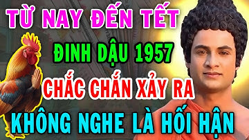 Chắc Chắn Xảy Ra Tử Vi Đinh Dậu 1957 Từ Nay Đến Tết Chỉ Tôi Dám Nói SỰ THẬT