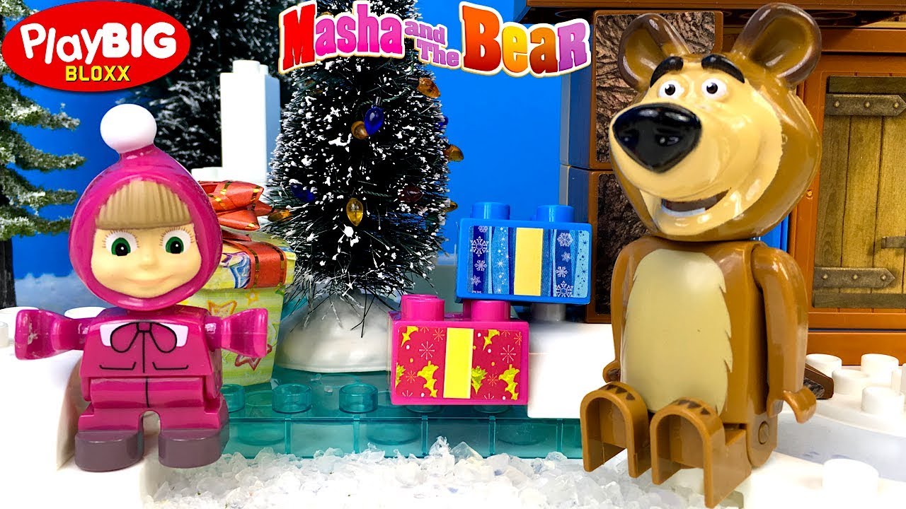 masha y el oso de lego