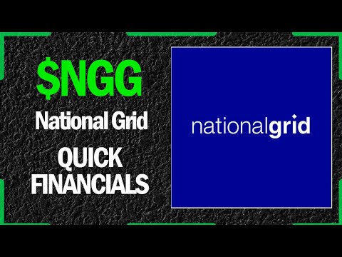 $NGG Stock - National Grid PLC | Quick Financials | LAST 12 YEARS