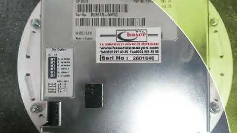 KEBA Kemro K2 OP200/Z operatör panel bakım onarımı (KEBA Kemro K2 OP200 / Z operator panel maintenan