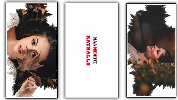 Instagram Trending Photo Reveal Ink  Splash Lyrical Video Editing in hindi kinemaster video editing