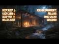 💤 1 HOUR Deep Sleep Cabin 🌲   Lareira + Chuva + Sons da Natureza para Dormir