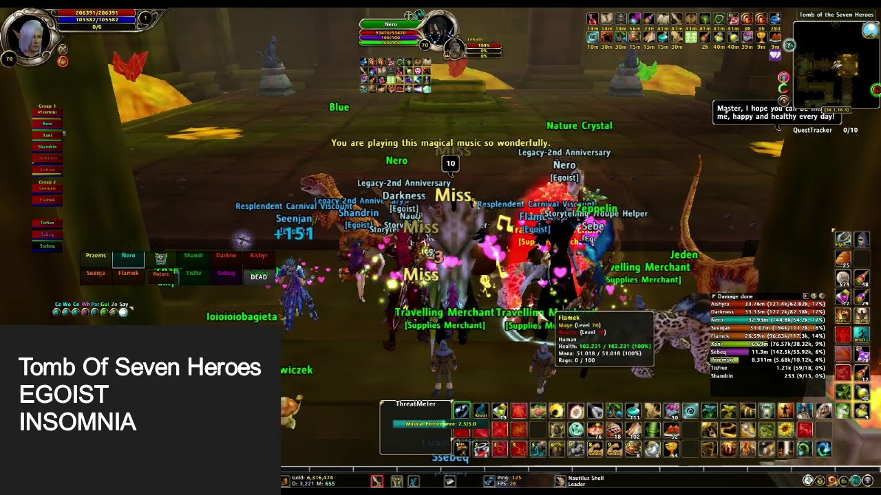 Runes of Magic - Tomb of Seven Heroes - Egoist - Insomnia