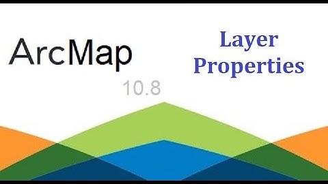 ArcMap   Layer Properties   ArcGIS Mastery