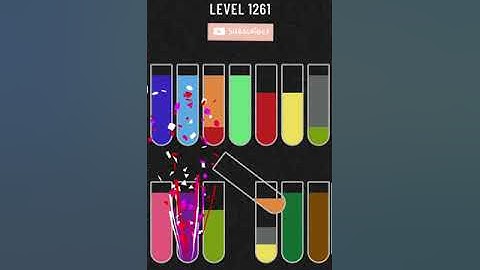 Water Sort Puzzle - Level 1261 & 1262