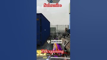 Activate Nuclear Bomb| #codm #shorts