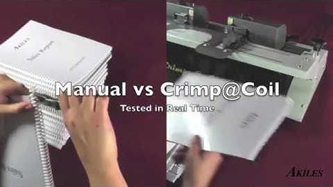 Akiles Crimp@Coil Machine Demo