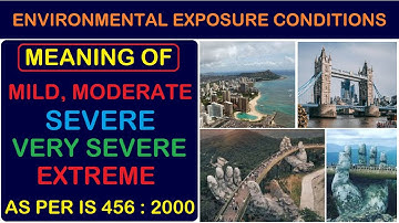 Meaning of Environmental Exposure Conditions as per IS 456: 2000 By Learning Civil Technology