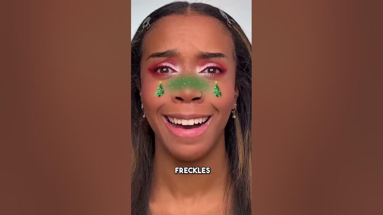 CUTE ✅ or FAIL?❌ Christmas Filters Pick My Makeup 🎄😳