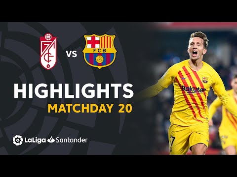 Granada Barcelona Goals And Highlights