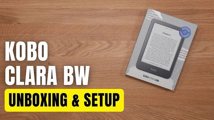 Kobo Clara BW Unboxing: The Perfect Kindle Alternative?