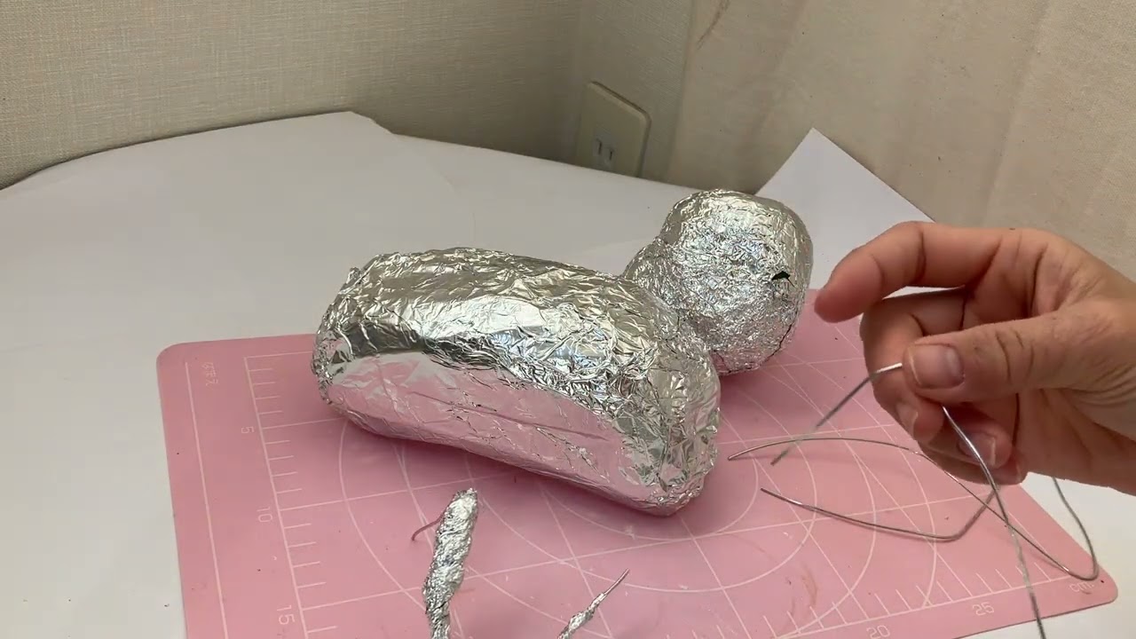 粘土の骨組みの作り方 - YouTube