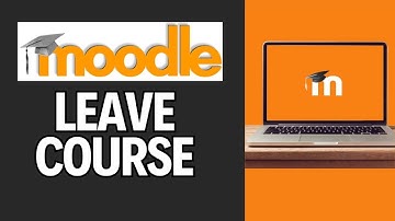 How to Leave Moodle Course 2024?