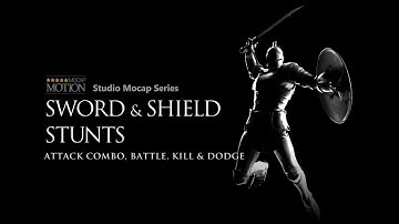 Sword & Shield Stunts - Mocap Motion for iClone & ActorCore