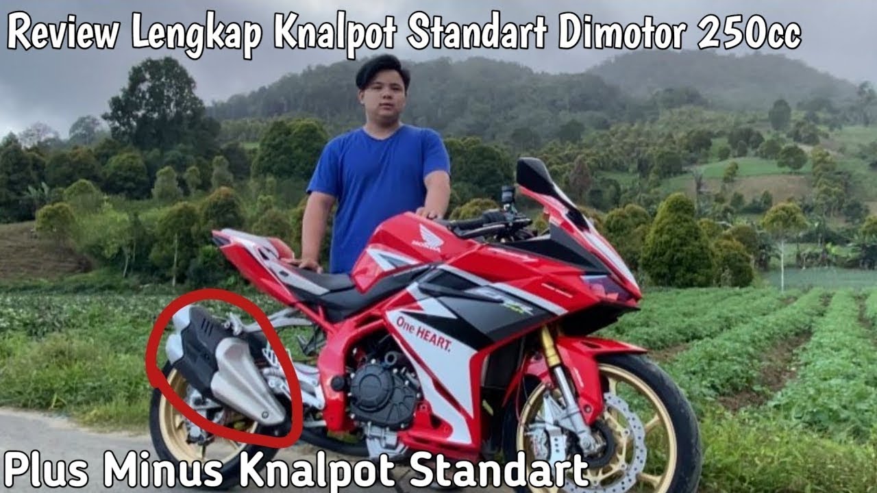 Plus Minus Pemakaian Knalpot Standart Di Motor 250cc Up - YouTube