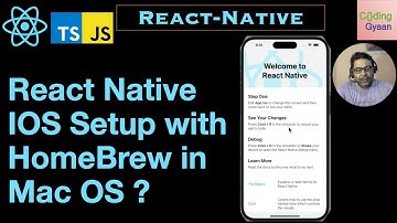 React-Native IOS HomeBrew Setup in Mac-OS
