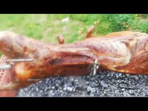 ООО ВЕРТЕЛЪ. Электро-Вертел на стойках для жарки барана