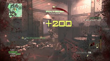 MW3: Triple Kill + Double Kill.. Next in line lol