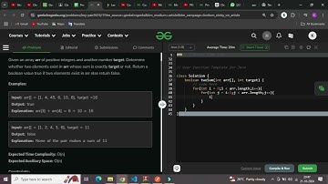 Two sum pair with given sum