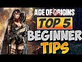Age of origins  top 5 beginner tips to grow faster
