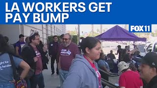 LA hotel, airport employees one step closer to $30 an hour wage  | FOX 11 LA