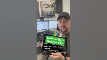 Business Hacks in under 30 secs - hack number 430