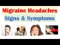 Migraine Headache Signs & Symptoms (Prodrome, Aura, Headache, and Postdrome)