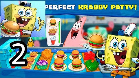 SpongeBob Krusty Cook - Off - Gameplay Walkthrough Part 2 (iOS, Android)