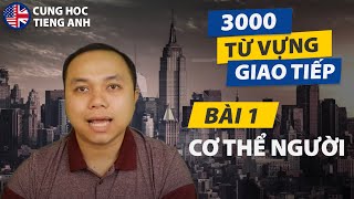 [3000 từ vựng giao tiếp] - Bài 1: Cơ thể người - Phù hợp cho người Việt ở Hải Ngoại screenshot 3