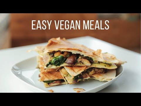 Vegan Meal Ideas for the New Year! healthy  easy