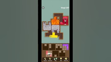 Level 207 Puzzle Cat Game 🐱. .........  #puzzle #cat #games #shorts #video