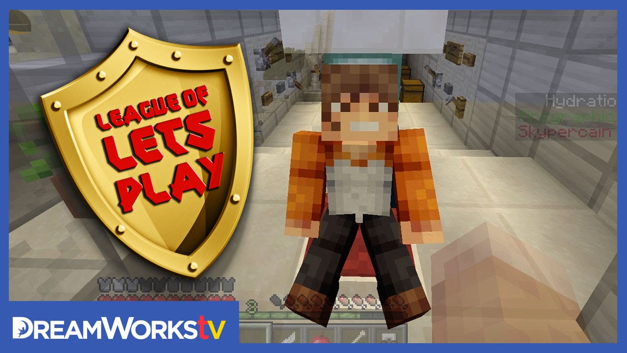 dreamworks super star kartz Minecraft: Planetary Confinement with FinsGames | LEAGUE OF LET'S PLAY