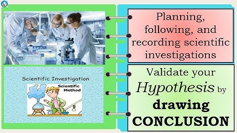 Science 7 - Drawing Conclusion