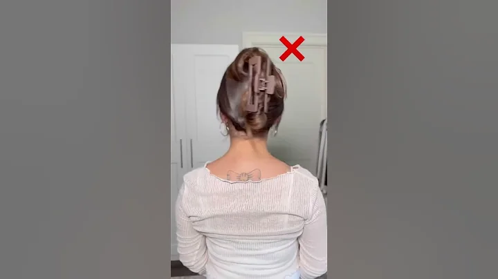 claw clip hairstyle for long hair 🫶🏼#hair #clawclip #clawcliphack #easyhairstyles - DayDayNews