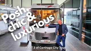 Carthago chic splus I 64 XL QB Iveco Daily walk around tour and demo :  The One Motorhome Channel